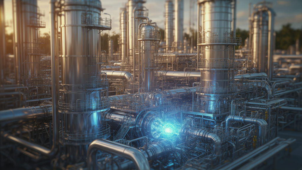 Масштабное нефтеперерабатывающее предприятие в России с современными технологическими установками